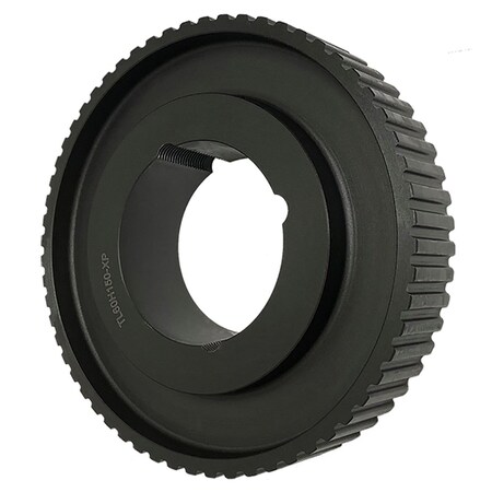 B&B Manufacturing TL60H150, Timing Pulley, Cast Iron, Black Oxide,  TL60H150